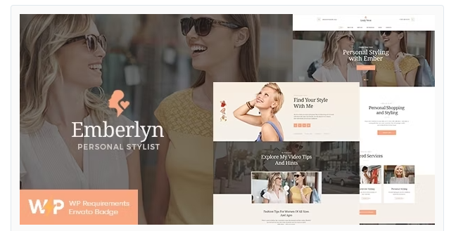 Emberlyn | Personal Stylist & Fashion Clothing WordPress Theme