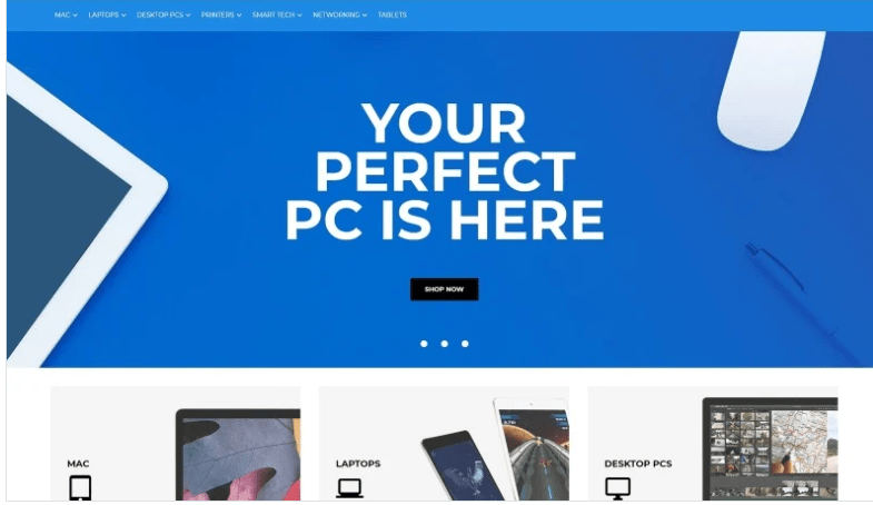 CompShop - Computer Store Magento Theme