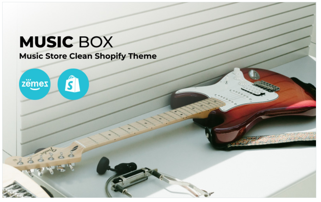 Music Box - Music Store Clean Shopify Theme