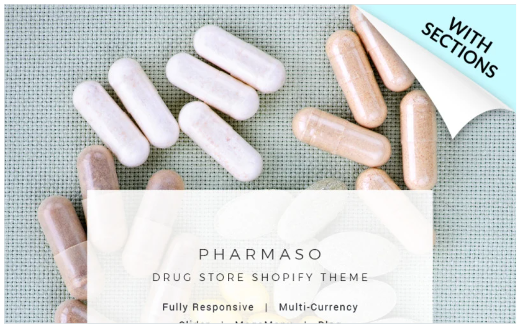 Pharmaso - Drug Store Shopify Theme