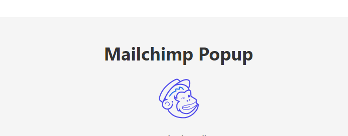 Popup Builder – Mailchimp 4.4