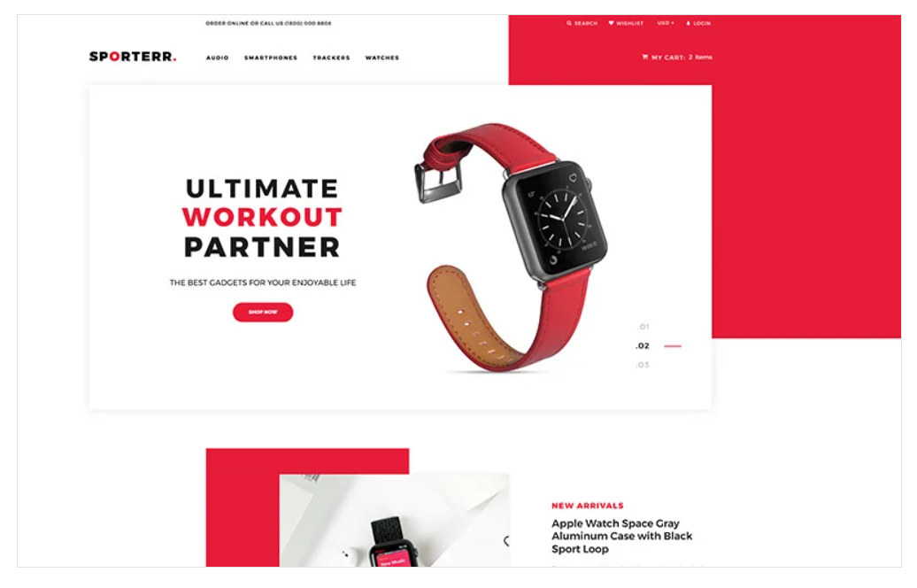 Sporterr - Sports Store Clean Shopify Theme