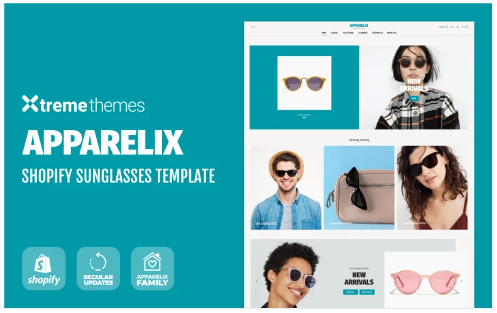Sunglasses Store on Shopify Shopify Theme